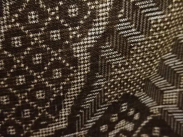 アンティーク　本場泥大島紬着物(龍郷)